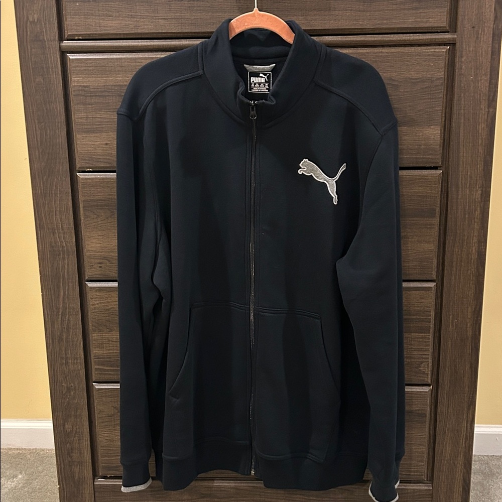Puma Black Full-Zip Jacket XXL
